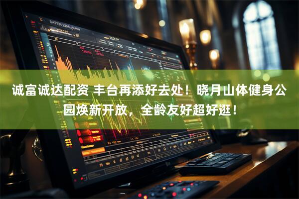 诚富诚达配资 丰台再添好去处！晓月山体健身公园焕新开放，全龄友好超好逛！